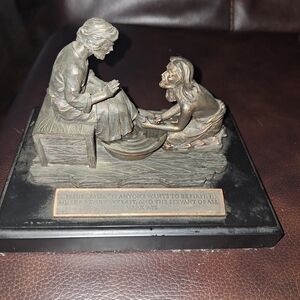 Source Unknown Bronze Tone Figurative Sculpture